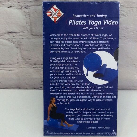 Balance Ball Fitness Beginners Workout by Suzanne Deason VHS Living Arts - Picture 4 of 4